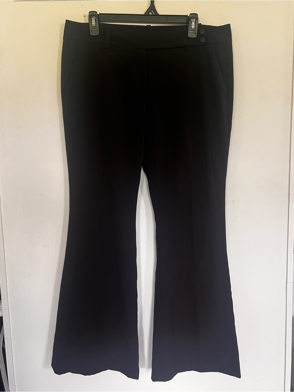 MICHAEL Michael Kors Pants Womens 12 Black Bootcut Flare Dress Trousers